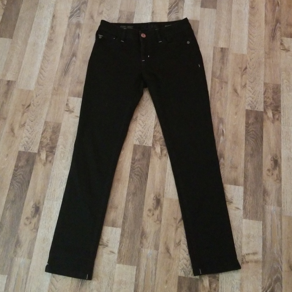 DL1961 Angel Midrise Skinny Jean's in Onyx